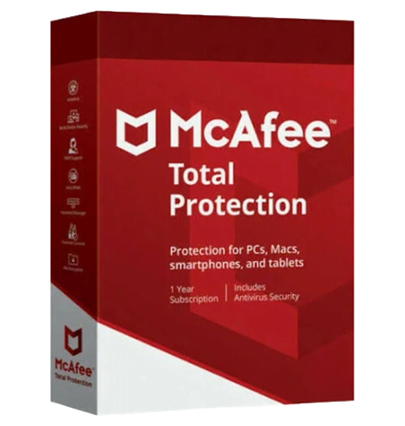 McAfee-Total-Protection -Antivirus-2024- PC- MAC- ANDROID-IOS